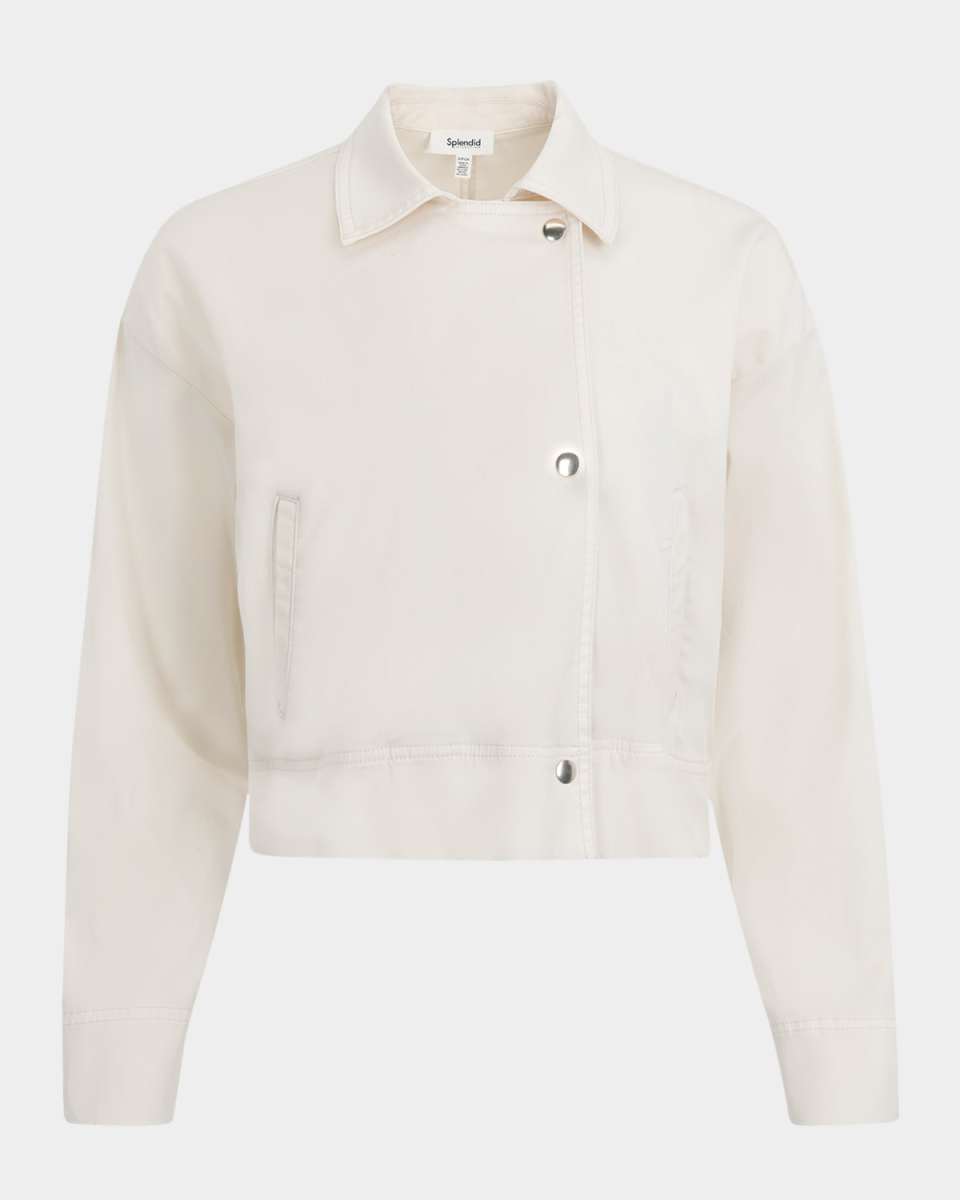 Destiny Cropped Canvas Jacket